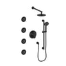 ZLINE Emerald Bay Thermostatic Shower System with Body Jets (EMBY-SHS-T3) in Matte Black
