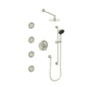 ZLINE Emerald Bay Thermostatic Shower System with Body Jets (EMBY-SHS-T3) in Brushed Nickel
