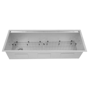 ZLINE 45 in. Garmisch Undermount Single Bowl Kitchen Sink with Bottom Grid and Accessories (SLS-45)