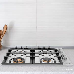 ZLINE 36 in. Gas Cooktop with 6 Brass Burners (RC-BR-36)