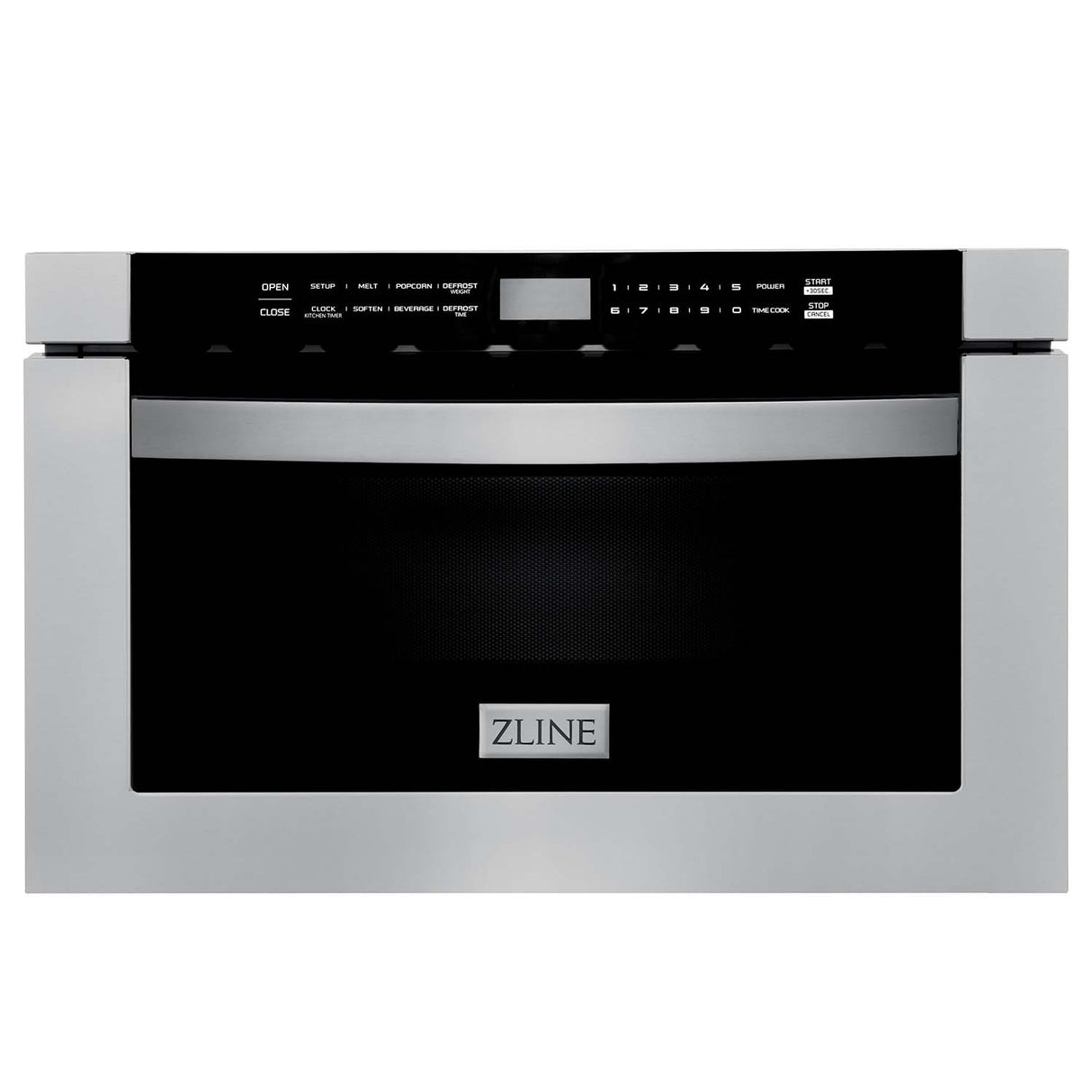 ZLINE 30 in. Kitchen Package with Stainless Steel Gas Range, Convertible Vent Range Hood and Microwave Drawer (3KP-SGRRH30-MW)