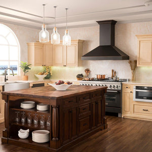 ZLINE Designer Series Wall Mount Range Hood in Oil-Rubbed Bronze (8667B)
