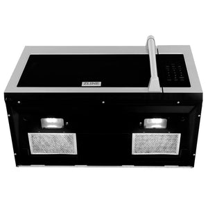 ZLINE 30 in. Kitchen Package Stainless Steel Gas Range and Over The Range Microwave with Traditional Handle (2KP-SGROTRH30)
