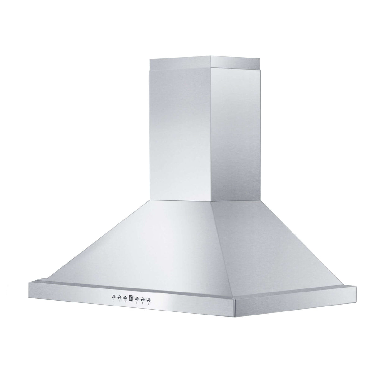 ZLINE 36 in. Recirculating Wall Mount Range Hood with Charcoal Filters in Stainless Steel (KB-CF-36)-Range Hoods-KB-CF-36 ZLINE Kitchen and Bath