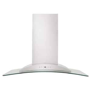 ZLINE Convertible Vent Wall Mount Range Hood in Stainless Steel and Glass (KN)