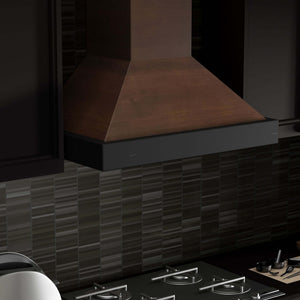 ZLINE 30 in. Convertible Vent Wooden Wall Mount Range Hood in Antigua and Walnut (KBAR-30)
