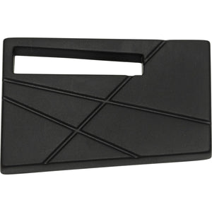 Atlas Homewares Modernist Left Knob 1 3/4 Inch Matte Black