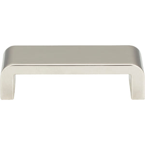 Atlas Homewares Platform Pull 3 3/4 Inch (c-c) Polished Nickel