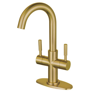 Kingston Brass LS8553DL Concord Two-Handle Bar Faucet, Brushed Brass