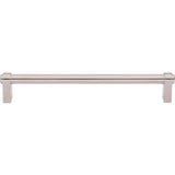 Top Knobs TK3213 Lawrence Pull 7 9/16 Inch Center to Center - Polished Nickel