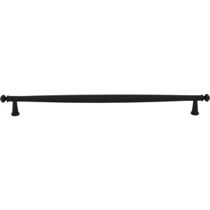 Top Knobs TK3196 Coddington Pull 12 Inch Center to Center - Flat Black