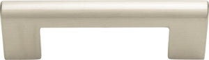 Atlas Homewares Round Rail Pull 3 Inch (c-c) Brushed Nickel