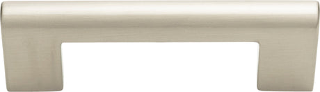 Atlas Homewares Round Rail Pull 3 Inch (c-c) Brushed Nickel
