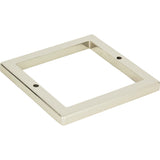 Atlas Homewares Tableau Square Base 3 Inch Polished Nickel
