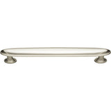 Atlas Homewares Austen Oval Pull 6 5/16 Inch (c-c) Brushed Nickel