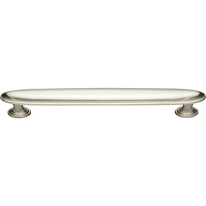 Atlas Homewares Austen Oval Pull 6 5/16 Inch (c-c) Brushed Nickel
