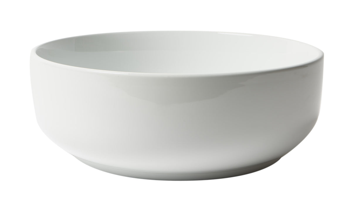 ALFI brand ABC907-W White 15" Round Above Mount Ceramic Sink