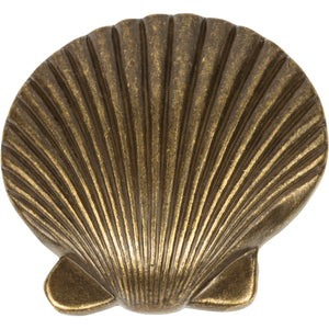 Atlas Homewares Clamshell Knob 2 Inch Burnished Bronze