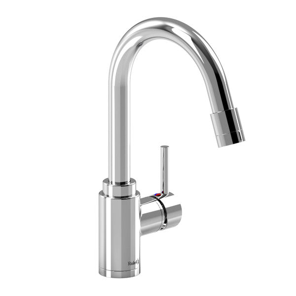 Riobel Bistro Pull-Down Kitchen Faucet - Brushed Nickel | Model Number: BO101BN