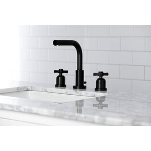 Fauceture FSC8950ZX 8 in. Widespread Bathroom Faucet, Matte Black