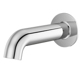 Modern Round Non-Diverting Tub Filler in Polished Chrome