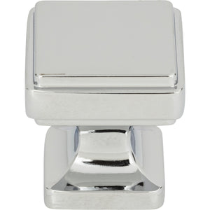 Atlas Homewares Kate Knob 1 1/8 Inch Polished Chrome