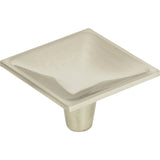 Atlas Homewares Dap Square Knob 2 Inch Brushed Nickel