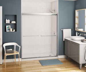 Kameleon Sliding Shower Door 55-59 x 71 in. 6 mm