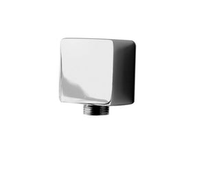Aquabrass ABSC01401BN Aquabrass ABSC01401BN 1401 Square Inline Waterway 1/2" Fxm Brushed Nickel