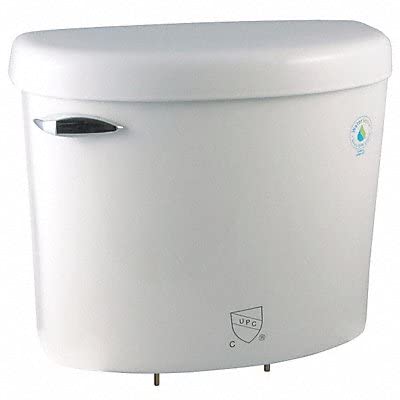 Liberty Pumps ASCENTII-TW Toilet tank and lid, white, insulated, with flush valve kit