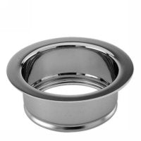 Newport Brass 112 Solid Brass Farm Style Garbage Disposal Flange, Antique Nickel (Pewter)