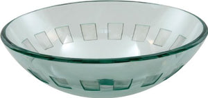 Aquabrass ABCG97014 97014 Round Design Sculptured Basin Round Edge