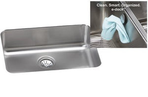 Elkay ELU231712EK Gourmet Lustrous Satin Kitchen Sink Undermount