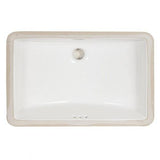 Foremost Foremost-14-1812-W Foremost 14-1812-W Undermount Sink, 18"X12" White