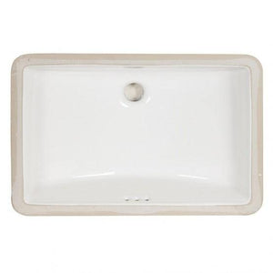 Foremost Foremost-14-1812-W Foremost 14-1812-W Undermount Sink, 18"X12" White