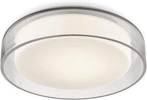Kuzco Lighting FM48610 Aston - 13W LED Flush Mount-3 Inches Tall and 10 Inches Wide,