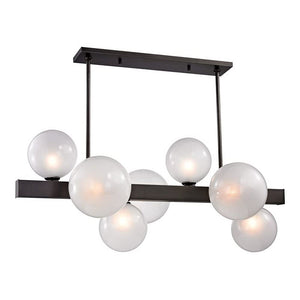 Hudson Valley Lighting 8717-OB Hinsdale 7-Light Island Pendant
