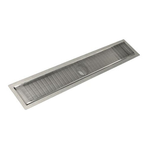 Infinity Drain FFAS12532SS Infinity Drain FFAS12532SS 32" Complete Kit for FFAS 125 in Satin Stainless Steel