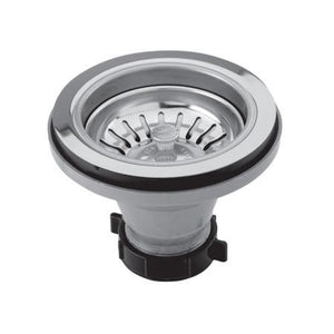 940 Series Large Brass Basket Strainer Finish: Polished Chrome