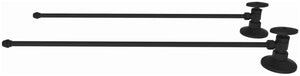 Brasstech 493/56 Brasstech 493/56 Lavatory Supply Kit, 1/2" Compression Flat Black