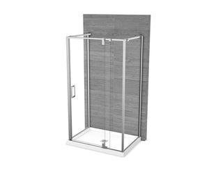 MAAX 137865-900-084-000 ModulR 48 x 32 x 78 in. 8mm Pivot Shower Door for Wall-mount Installation with Clear glass in Chrome