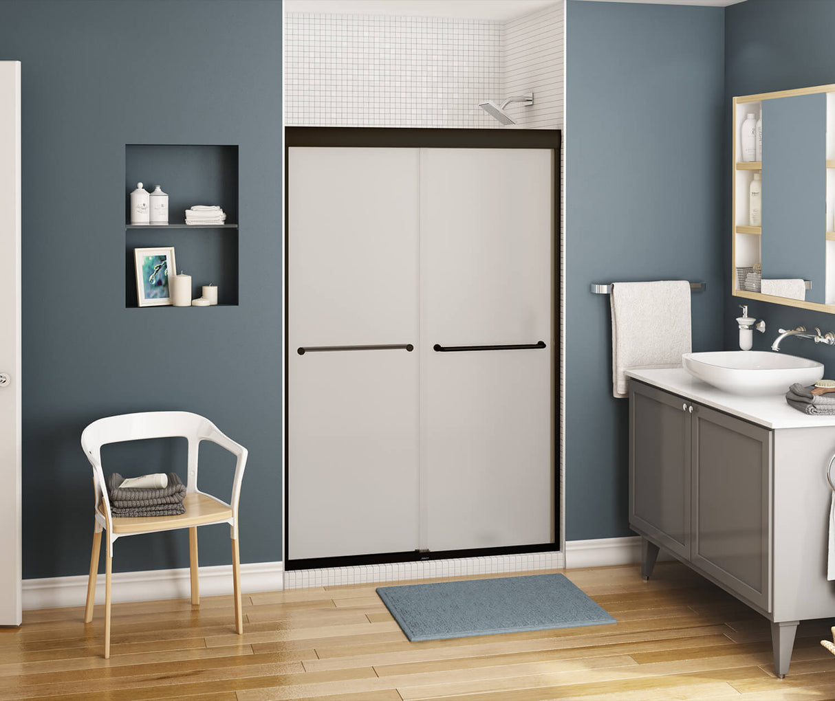 Kameleon Sliding Shower Door 40-44 x 71 in. 6 mm
