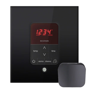 Mr Steam MSITPLUSSQ-BK Black iTempo Plus Square, Size