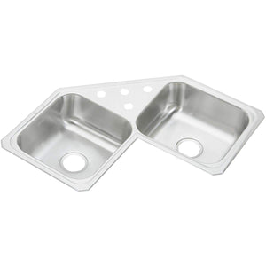 Elkay CCR32324 Sink, Four-Hole, Stainless Steel