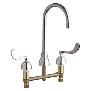 Chicago 786-E35ABCP Concealed Hot and Cold Water Sink Faucet, Chrome