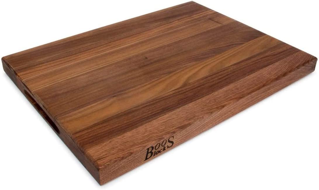 John Boos WAL-R03 Walnut Wood Edge Grain Reversible Cutting Board, John Boos, Cutting Boards, John Boos, PoshHaus Keene - POSHHAUS