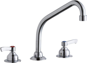Elkay LK800HA08L2 Chrome Concealed Deck Faucet with 8