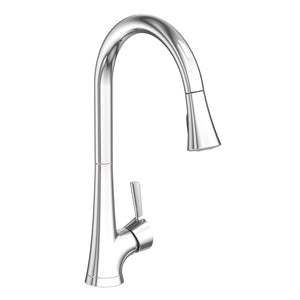 Newport Brass 2500-5123 Vespera Pull-Down Spray Kitchen Faucet, Polished Chrome
