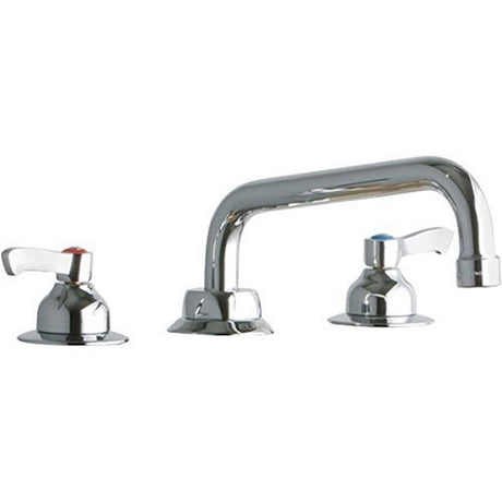 Elkay LK800TS08L2 Elkay 8" Centerset with Concealed Deck Faucet with 8" Tube Spout 2" Lever Handles Chrome