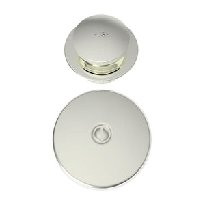Brasstech 273/15 Drain Kit-Toe & Faceplate1Scr Polished Nickel